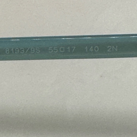 Tiffany & Co Black Turquoise Cat-eye Eyeglasses with Case - Picture 11 of 12